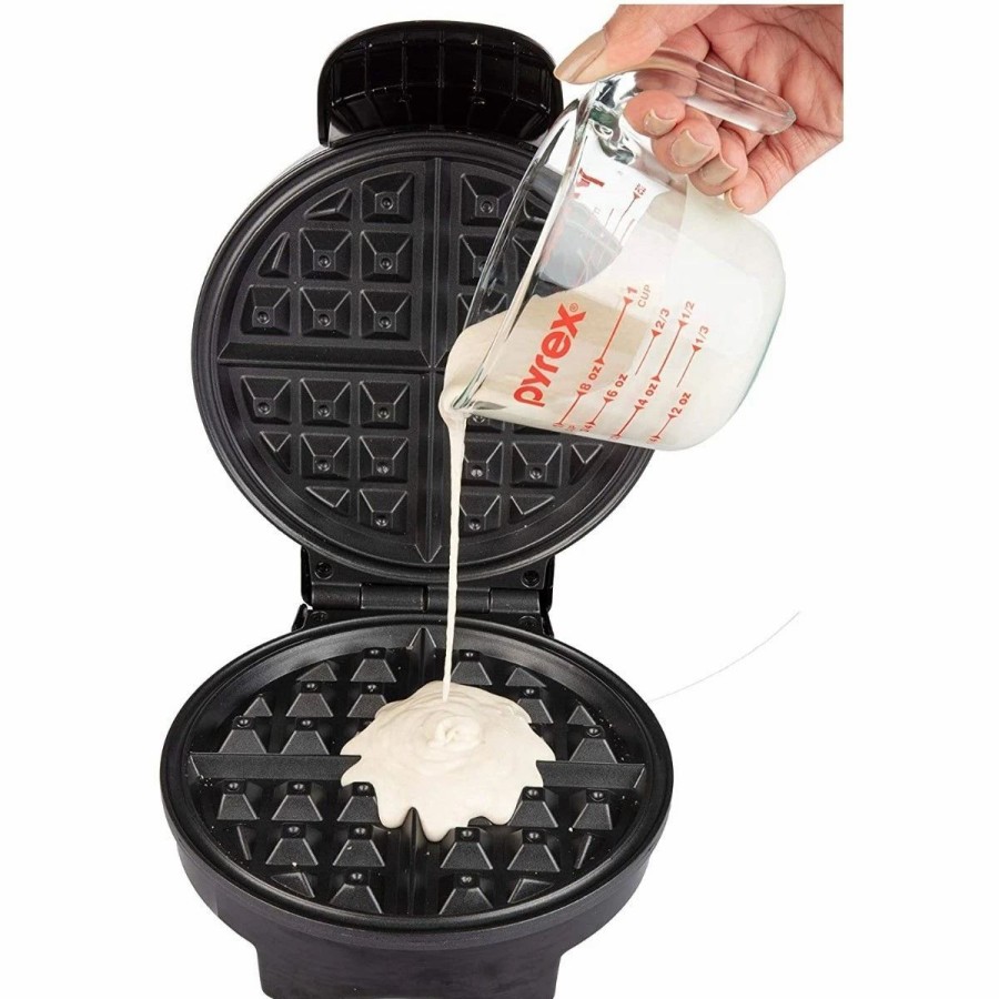 Frying, Grilling & Cooking * | Cucina Pro Cucinapro Classic Round Belgian Waffle Maker