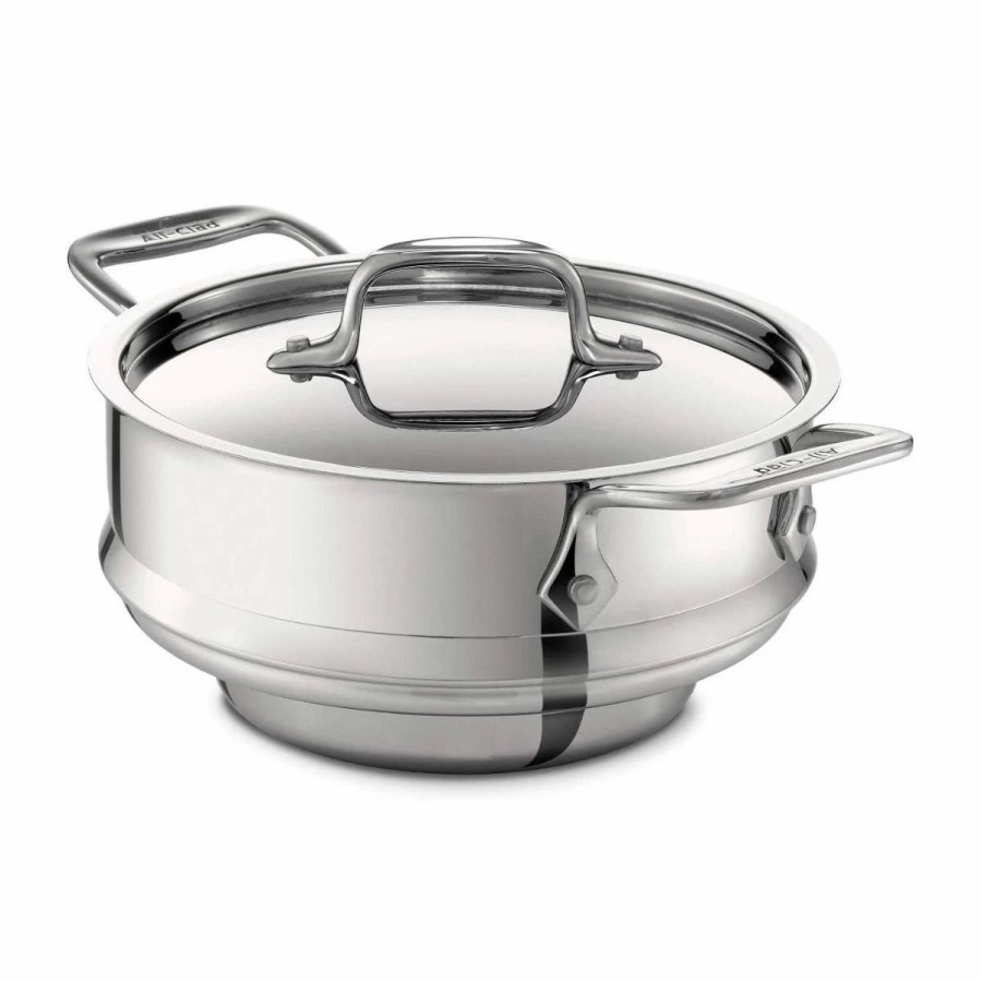 Frying, Grilling & Cooking * | All-Clad Stainless Steel All-Purpose Food Steamer & Lid | 3 Qt.