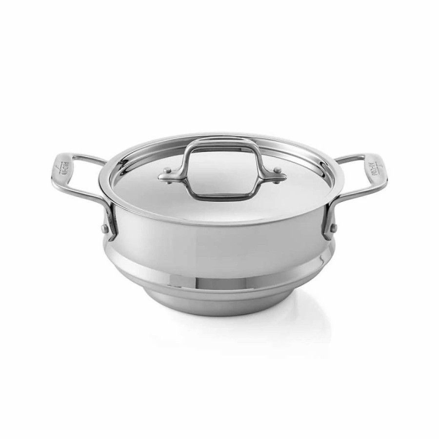 Frying, Grilling & Cooking * | All-Clad Stainless Steel All-Purpose Food Steamer & Lid | 3 Qt.