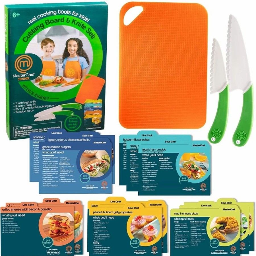 Specialty * | Cucina Pro Masterchef Junior Knife & Cutting Board Set