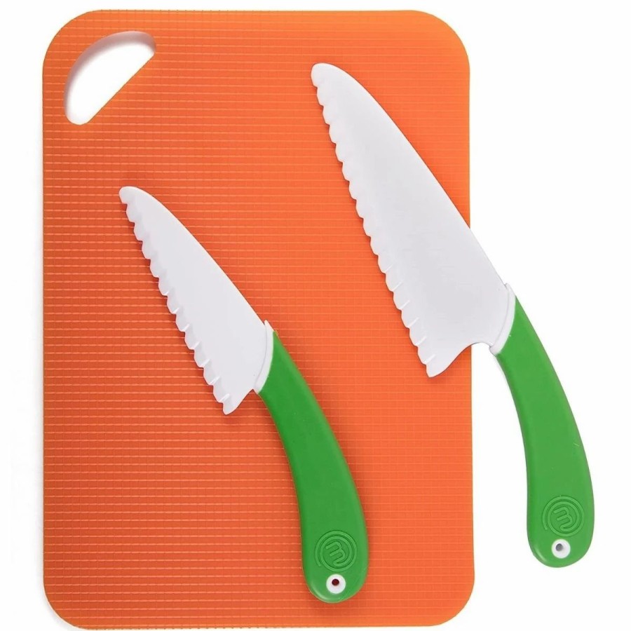 Specialty * | Cucina Pro Masterchef Junior Knife & Cutting Board Set