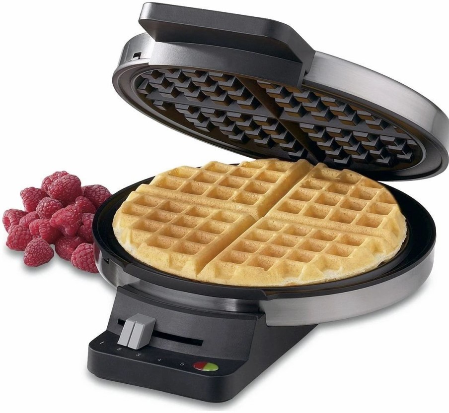 Frying, Grilling & Cooking * | Cuisinart Classic Waffle Maker | Round