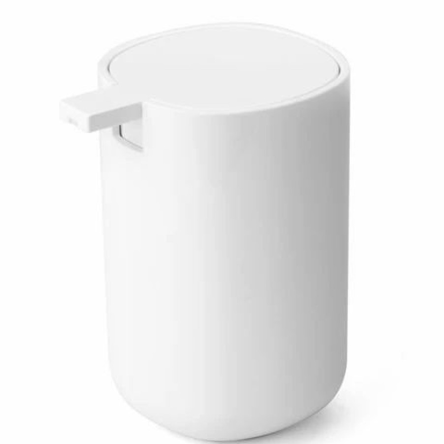 Bathroom Accessories * | Alessi Birillo Soap Dispenser White