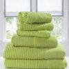 Bathroom Accessories * | Jenny Mclean Royal Excellency Towel Mint Green Set 7Pce