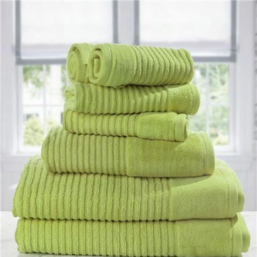 Bathroom Accessories * | Jenny Mclean Royal Excellency Towel Mint Green Set 7Pce