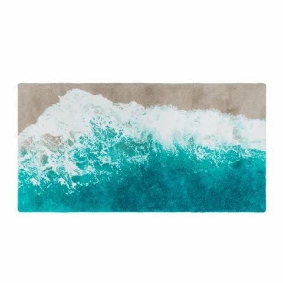 Bathroom Accessories * | Abyss & Habidecor Malibu Lagoon Bath Rug 70X140Cm