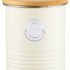 Specialty * | Typhoon Living Collection 1-Quart Coffee Canister | Cream