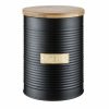 Specialty * | Typhoon Otto 1.5-Quart Tea Canister | Black