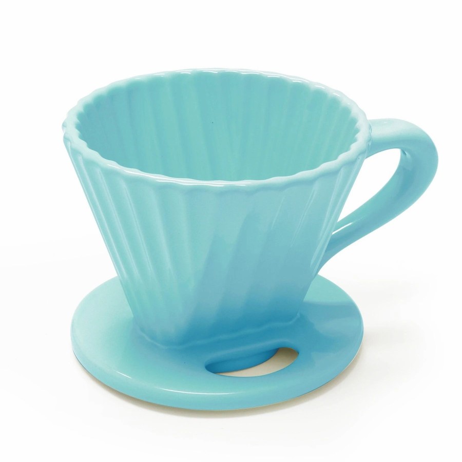 Specialty * | Chantal Lotus 8 Oz Pour Over Coffee Maker Aqua