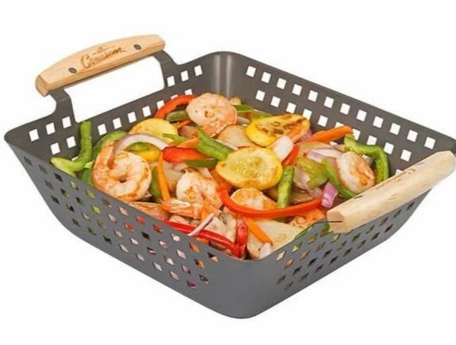 Specialty * | Camerons Products Camerons Bbq Grilling Wok