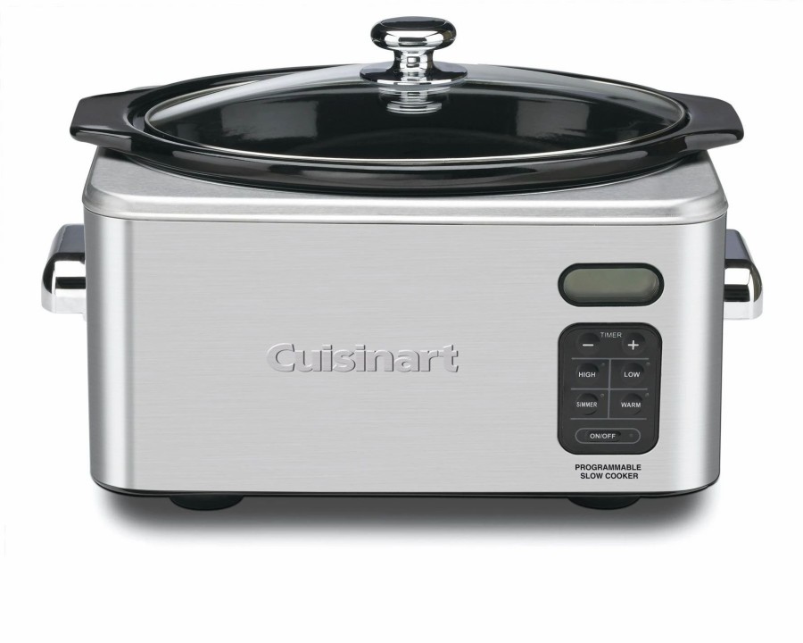 Frying, Grilling & Cooking * | Cuisinart 6.5-Quart Programmable Slow Cooker