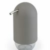 Bathroom Accessories * | Interdesign Touch Soap Pump Grey