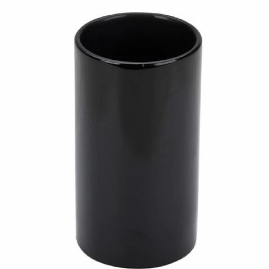 Bathroom Accessories * | Jonathan Adler Lacquer Tumbler Black