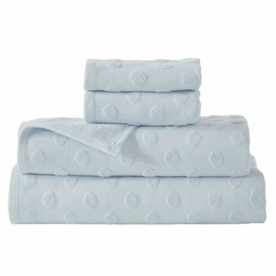 Face Washers * | Royal Albert Bath Daisy Haze Blue Face Washer