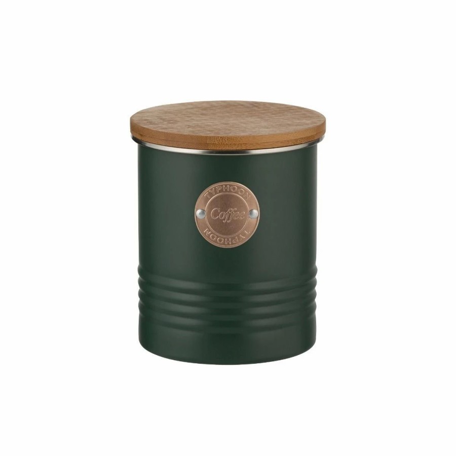 Specialty * | Typhoon Living Collection 1-Quart Coffee Canister | Green