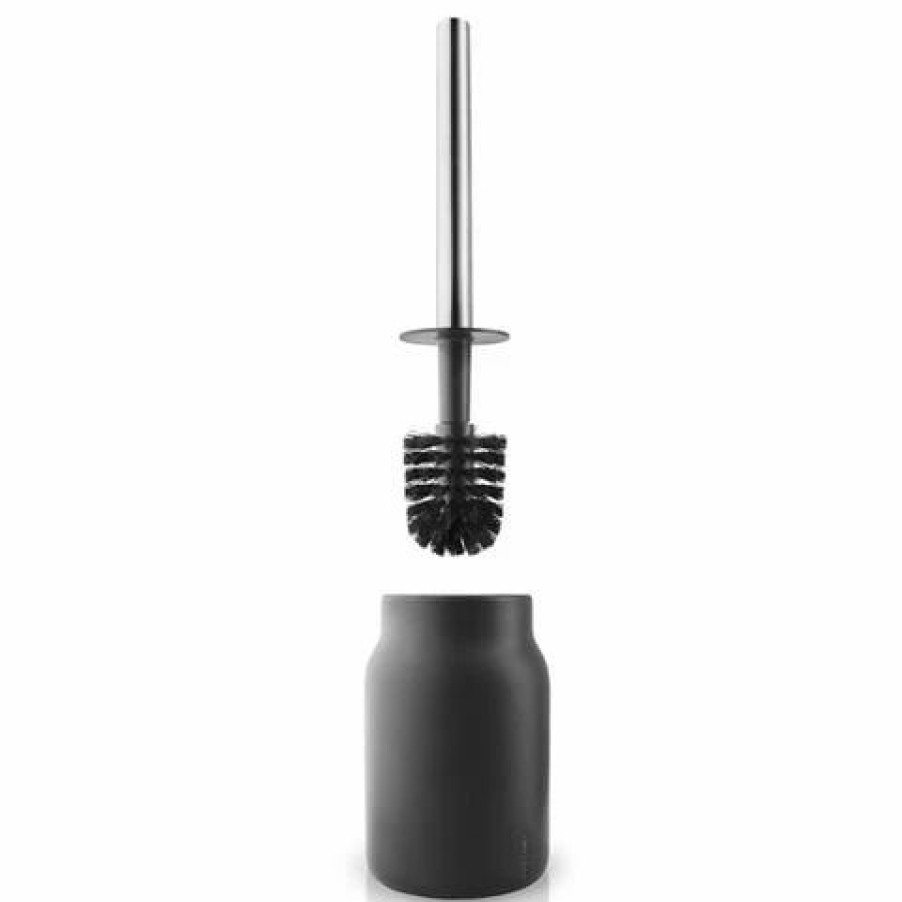 Bathroom Accessories * | Eva Solo Toilet Brush Ceramic Matte Black