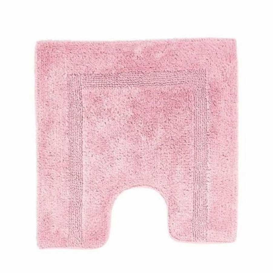 Bathroom Accessories * | Abyss & Habidecor Must Pedestal Bath Mat Pink Lady 60X60Cm