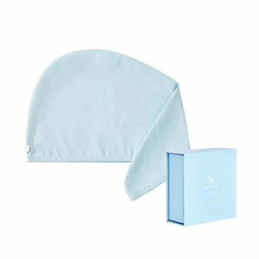 Bathroom Accessories * | Dock & Bay Hair Wrap Classic Light Collection Alaska Blue