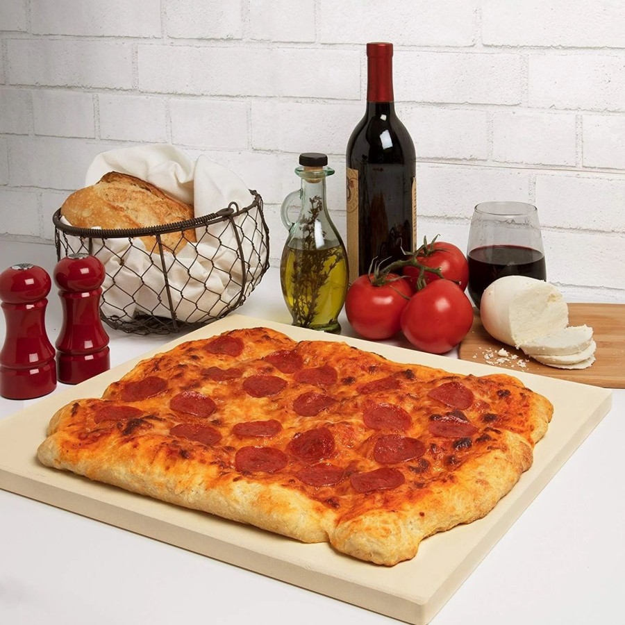 Specialty * | Cucina Pro Cucinapro Square Pizza Stone