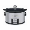 Frying, Grilling & Cooking * | Cuisinart Stainless Steel Programmable Slow Cooker | 3.5 Qt.