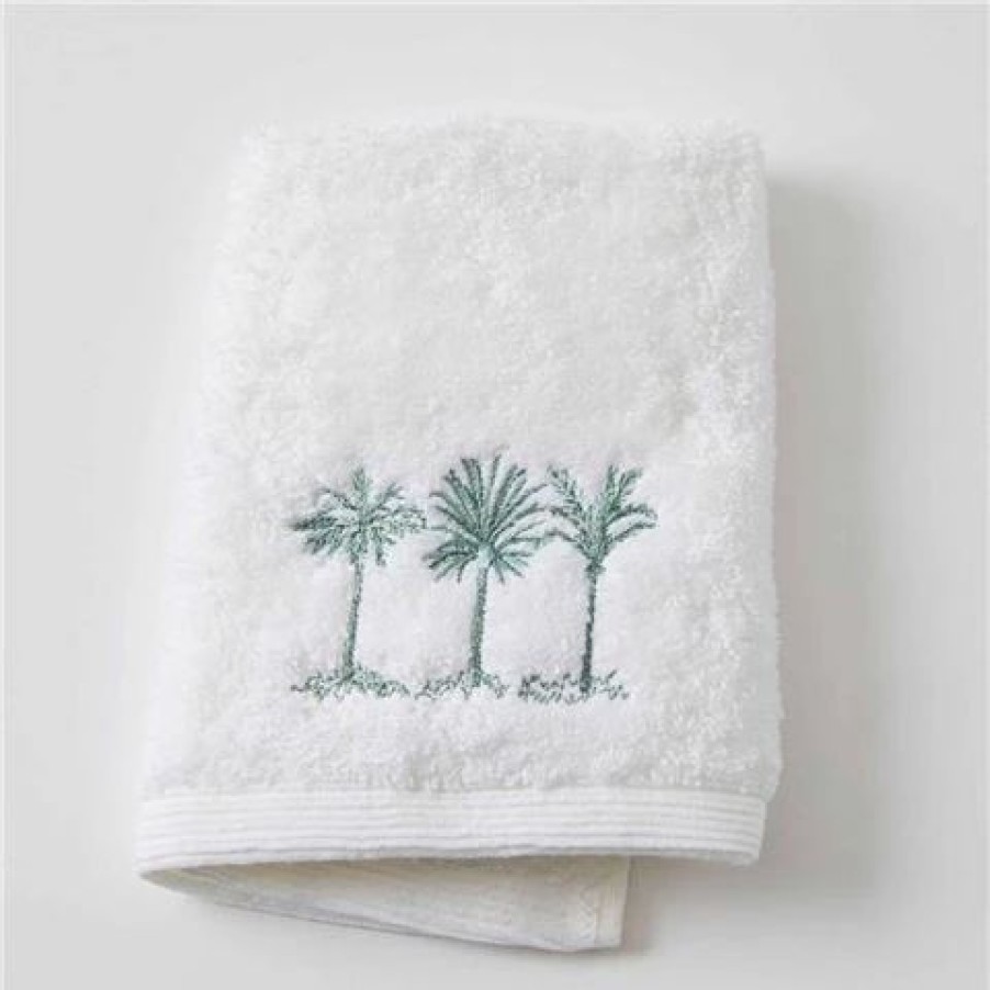 Face Washers * | Pilbeam Provincial Palms Face Washer