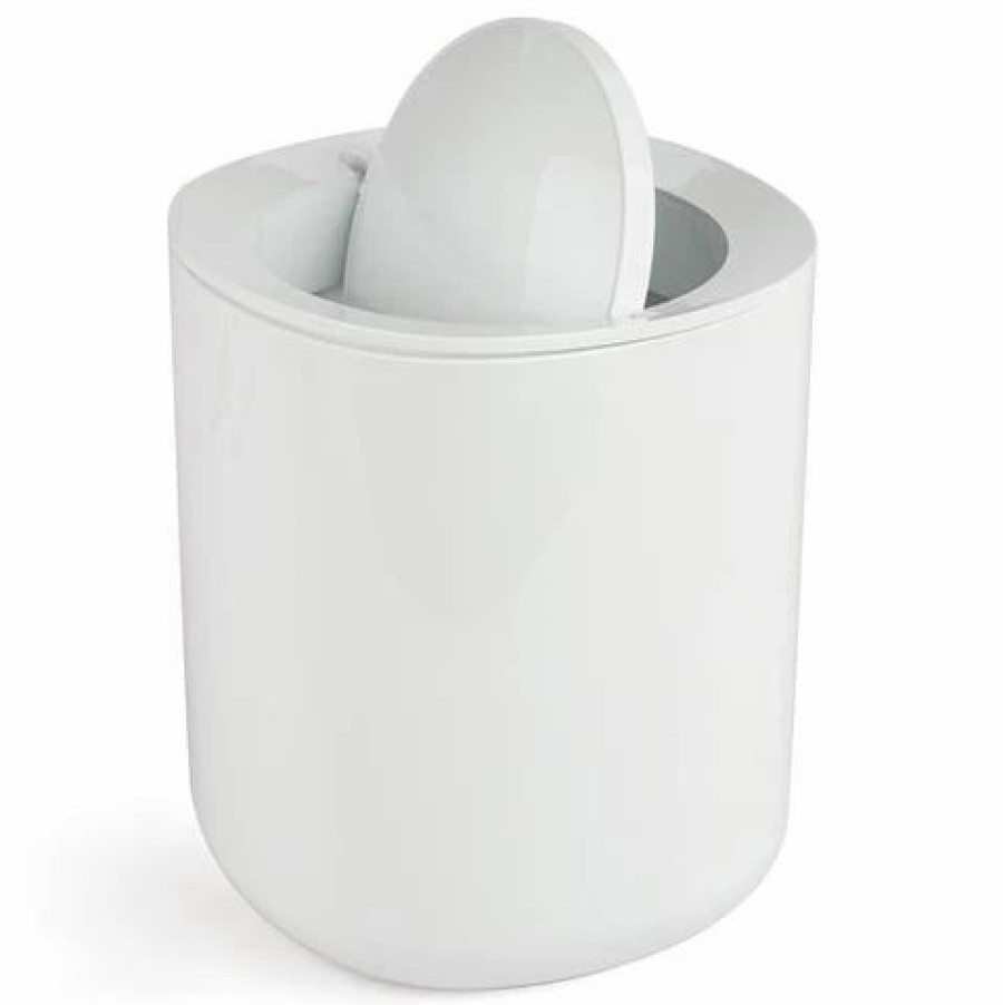 Bathroom Accessories * | Alessi Birillo Bathroom Waste Bin