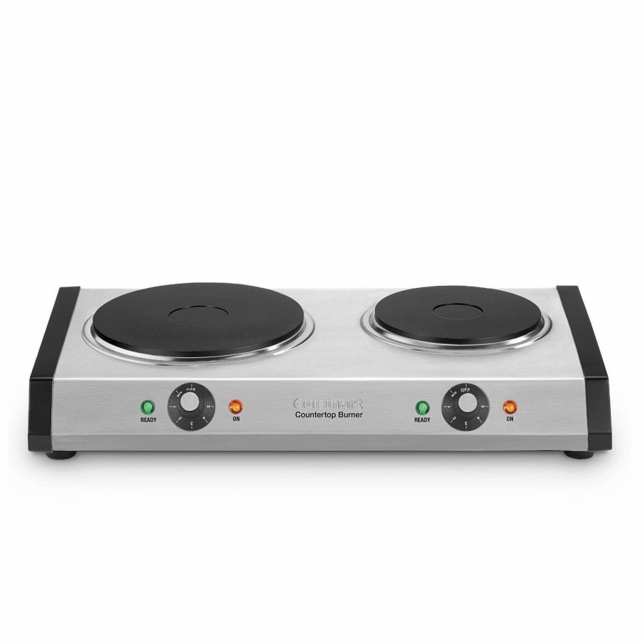 Specialty Small Appliances * | Cuisinart Countertop Cast Iron Double Burner