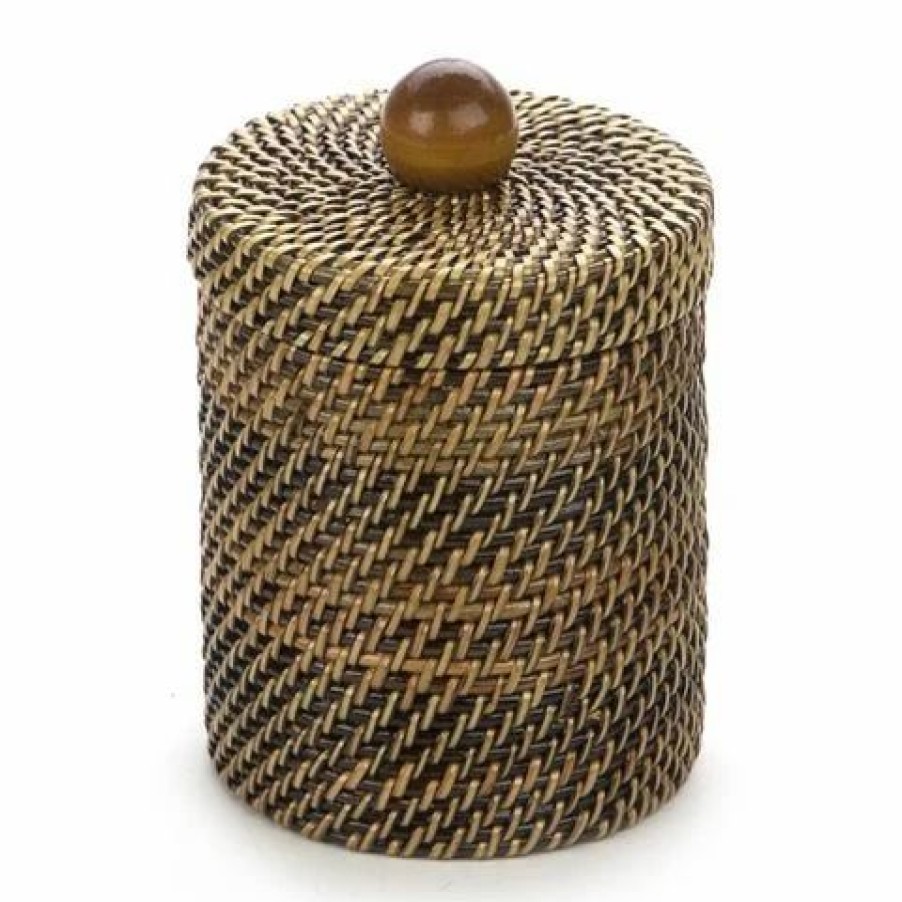 Bathroom Accessories * | Calaisio Canister Round 14Cm