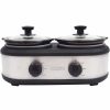 Frying, Grilling & Cooking * | Nesco / American Harvest Nesco Dual Serving Slow Cooker