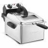 Frying, Grilling & Cooking * | Cuisinart Stainless Steel Deep Fryer | 4-Quart