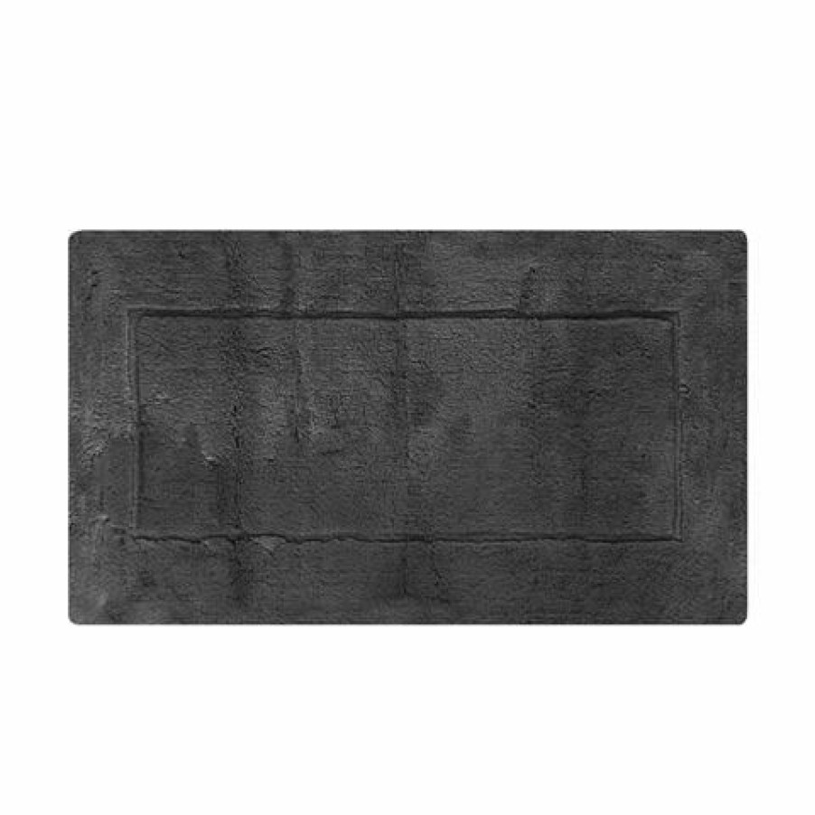 Bathroom Accessories * | Abyss & Habidecor Must Bath Rug Gris 70X120Cm