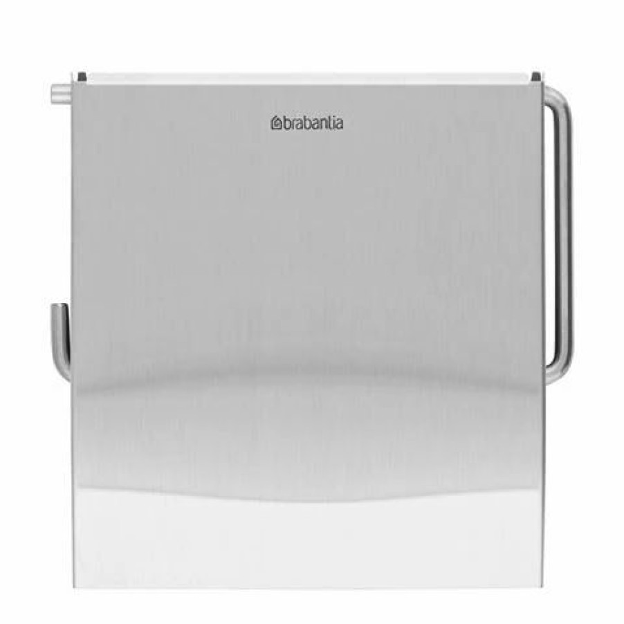 Bathroom Accessories * | Brabantia Toilet Roll Holder Matt Steel