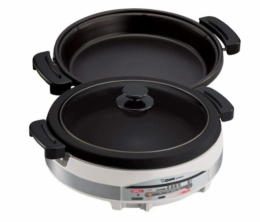 Frying, Grilling & Cooking * | Zojirushi 17.6 Gourmet D'Expert Electric Skillet (Ep-Rac50Xw)