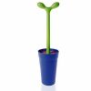 Bathroom Accessories * | Alessi Merdolino Toilet Brush Blue