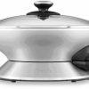 Frying, Grilling & Cooking * | Breville The Hot Wok Electric Non-Stick Wok | Brushed Stainless Steel