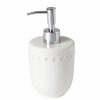 Bathroom Accessories * | Costa Nova Pearl White Soap/Lotion Pump 11Cm