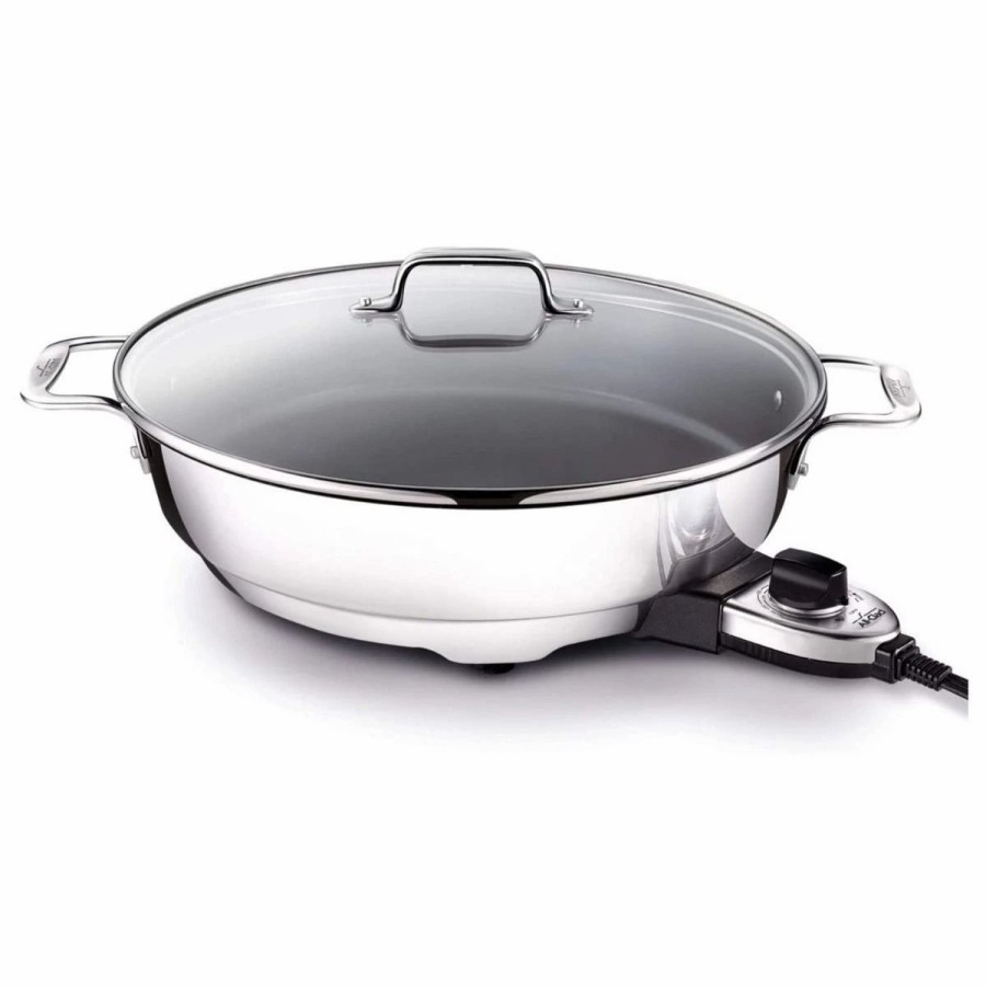 Frying, Grilling & Cooking * | All-Clad Nonstick Electric Skillet | 7 Qt.