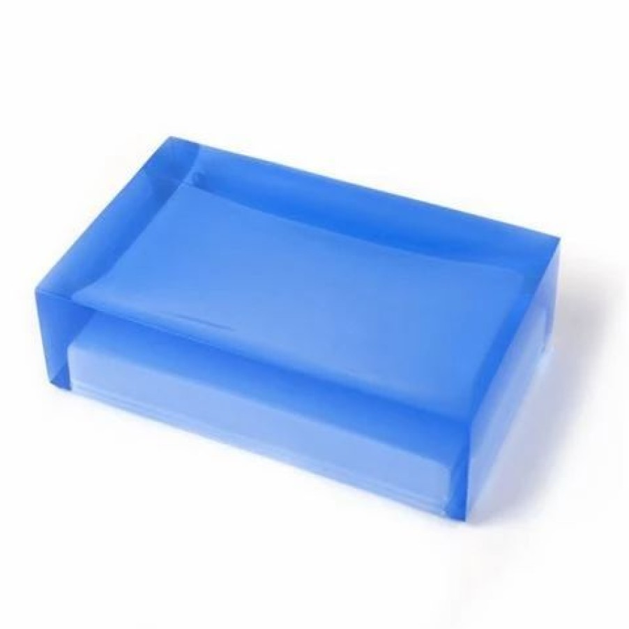 Bathroom Accessories * | Jonathan Adler Hollywood Soap Dish Blue