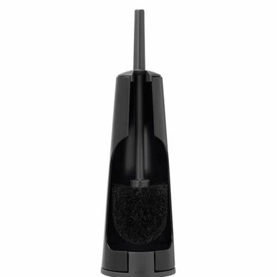 Bathroom Accessories * | Brabantia Toilet Brush & Holder Matt Black