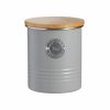 Specialty * | Typhoon Living Collection 1-Quart Tea Canister | Grey