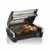 Frying, Grilling & Cooking * | Hamilton Beach Home Hamilton Beach Searing Grill With Lid Window