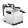 Frying, Grilling & Cooking * | Cuisinart Stainless Steel Deep Fryer | 3.4-Quart