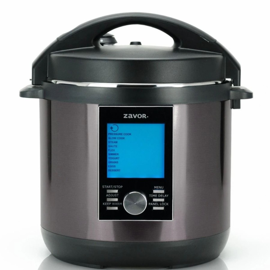 Frying, Grilling & Cooking * | Zavor Lux Lcd Multi-Cooker (Black) | 6 Qt.