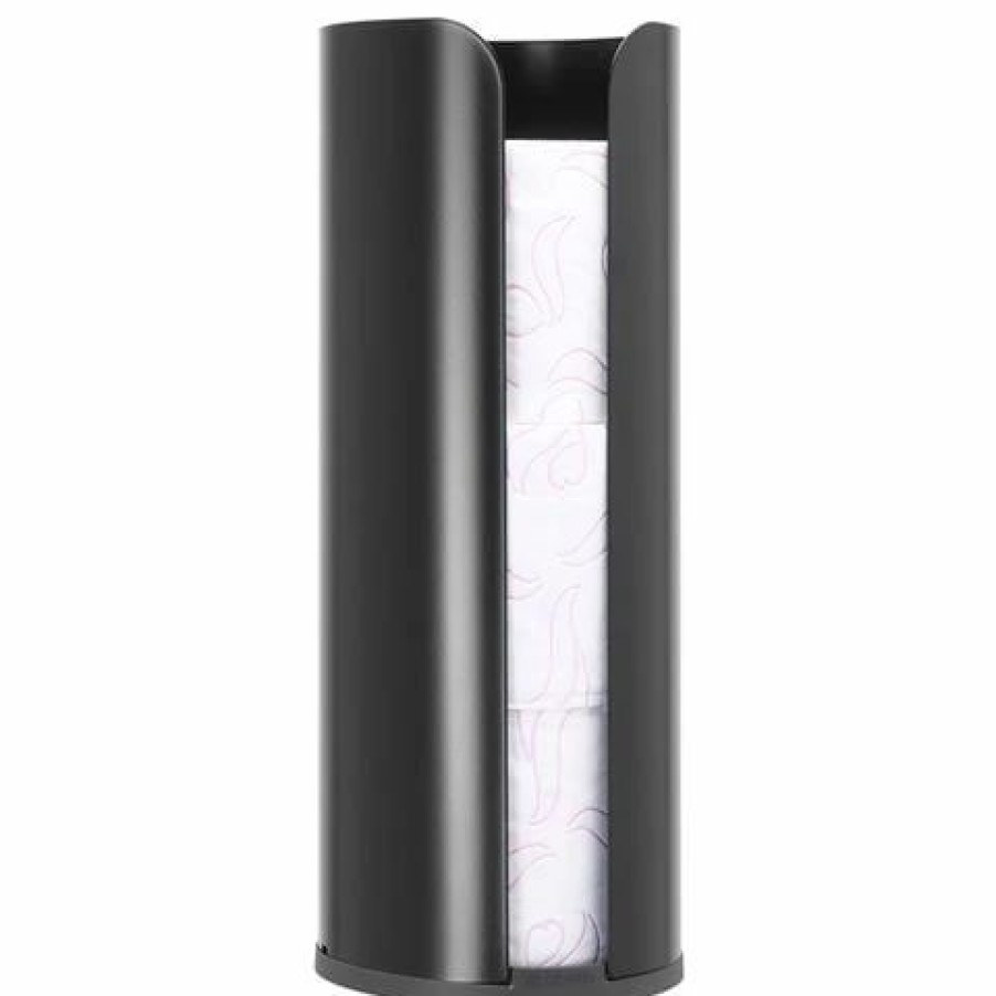 Bathroom Accessories * | Brabantia Toilet Roll Dispenser Matt Black