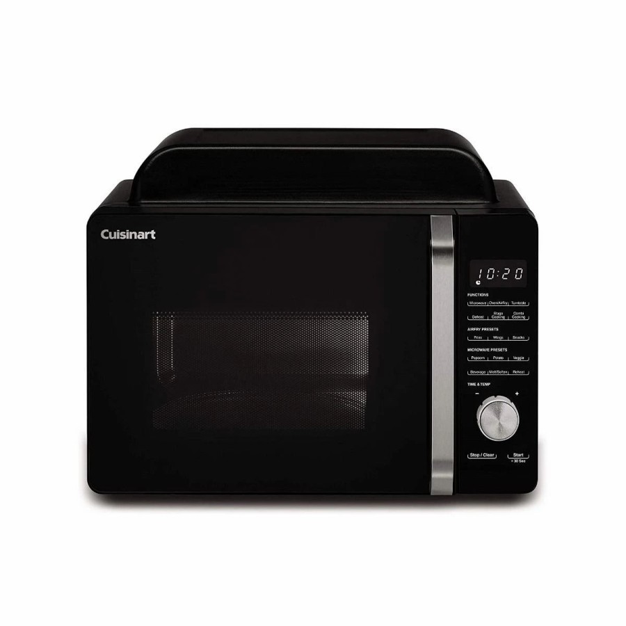 Frying, Grilling & Cooking * | Cuisinart 3-In-1 Microwave Airfryer Oven | Black