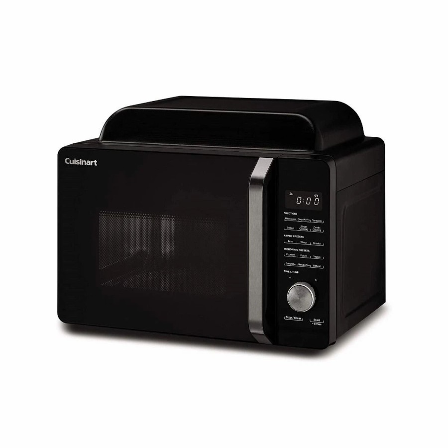 Frying, Grilling & Cooking * | Cuisinart 3-In-1 Microwave Airfryer Oven | Black