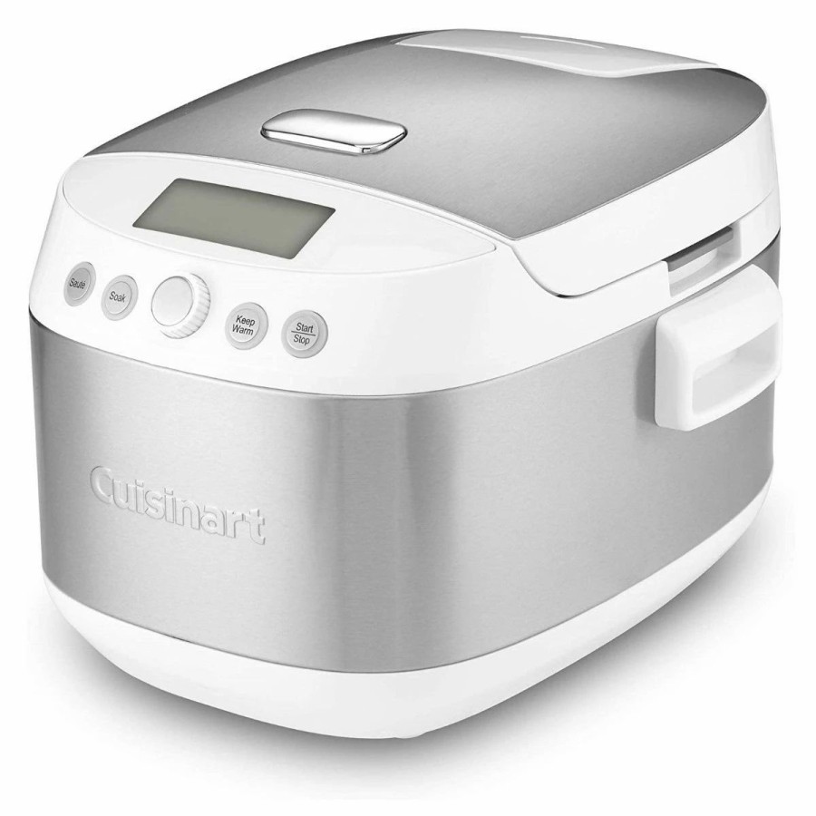 Frying, Grilling & Cooking * | Cuisinart 10-Cup Rice & Grain Multicooker | White