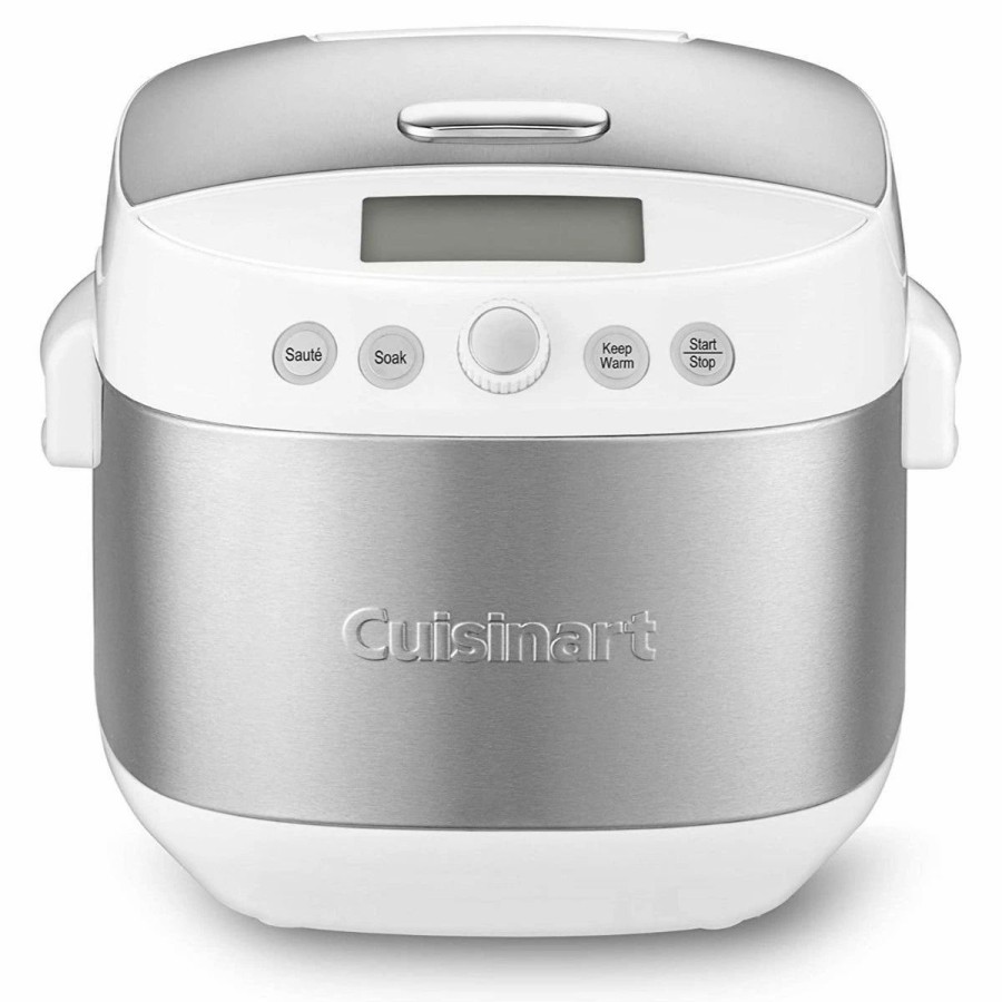 Frying, Grilling & Cooking * | Cuisinart 10-Cup Rice & Grain Multicooker | White