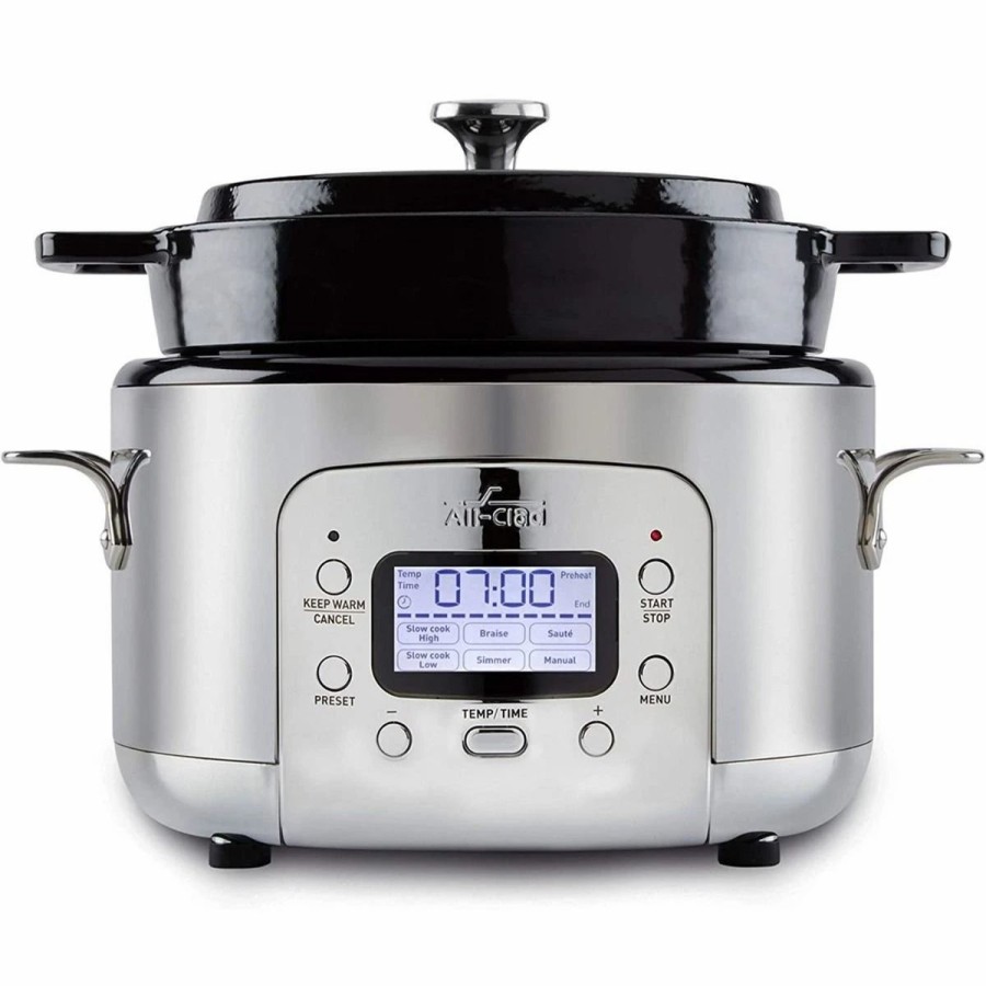 Frying, Grilling & Cooking * | All-Clad 5-Quart Electric Dutch Oven