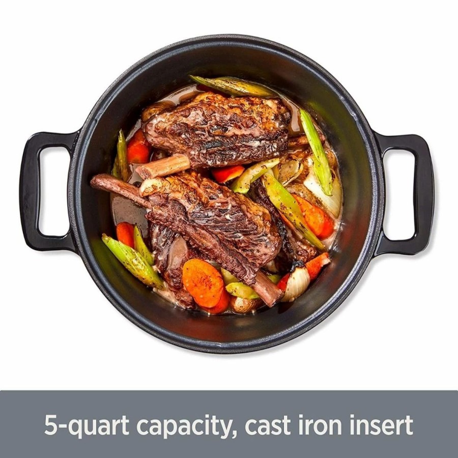 Frying, Grilling & Cooking * | All-Clad 5-Quart Electric Dutch Oven